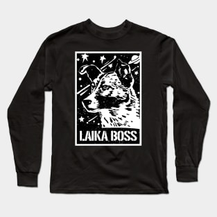 Laika Dog - The First Space Dog Long Sleeve T-Shirt